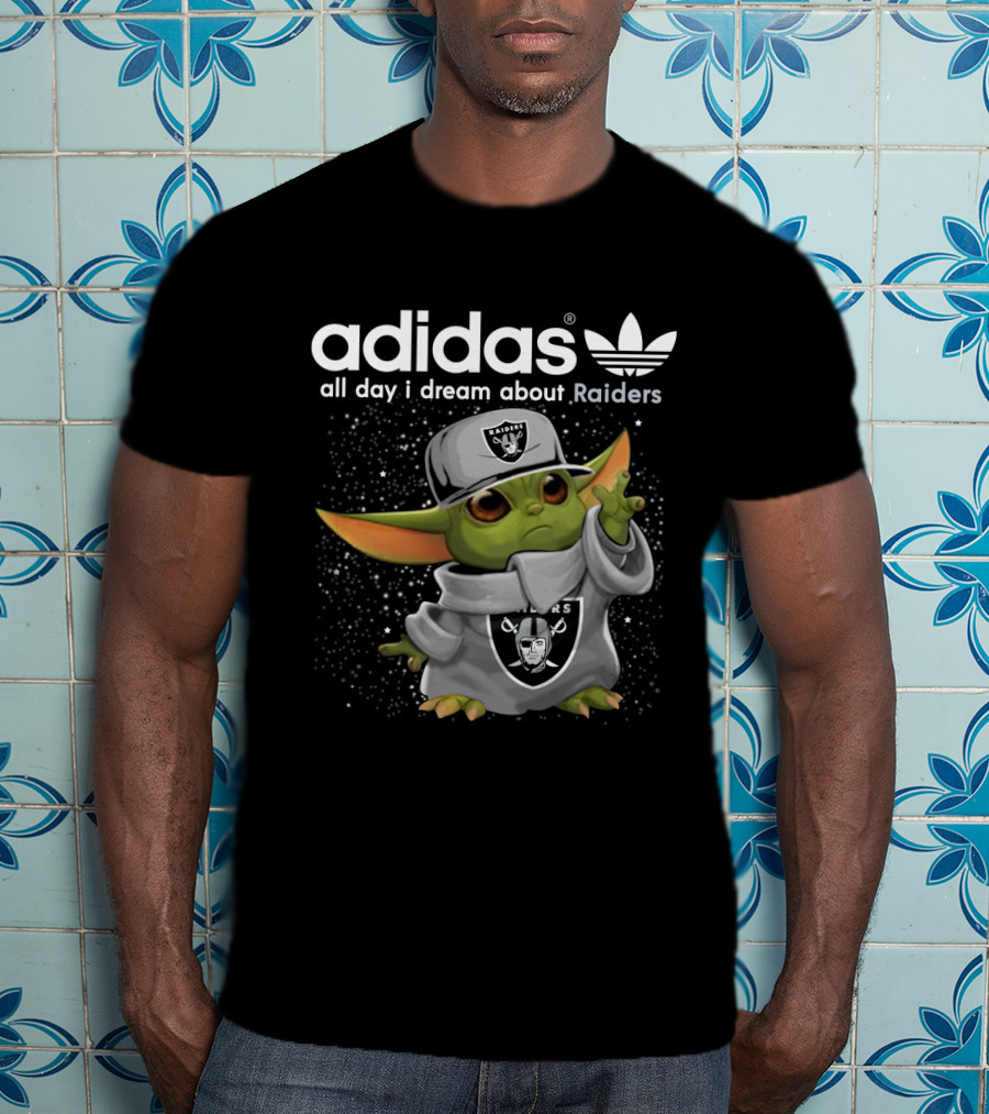 All Day I Dream About Raiders Yoda T-Shirt