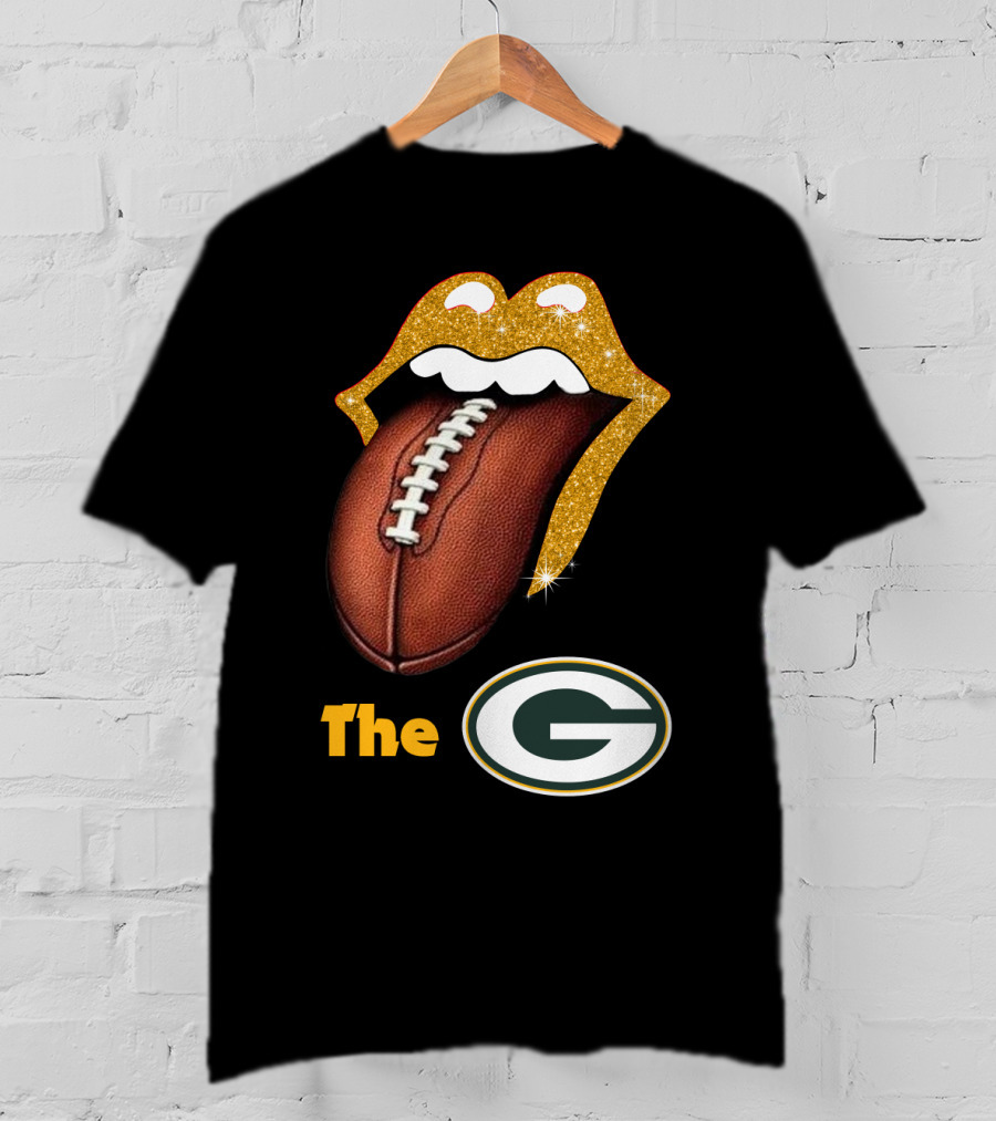 The Smile Packers Football Glitter T-Shirt