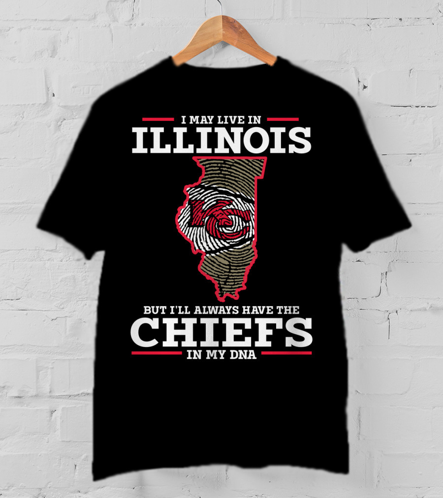 Illinois Chiefs IN My Dna T-Shirt