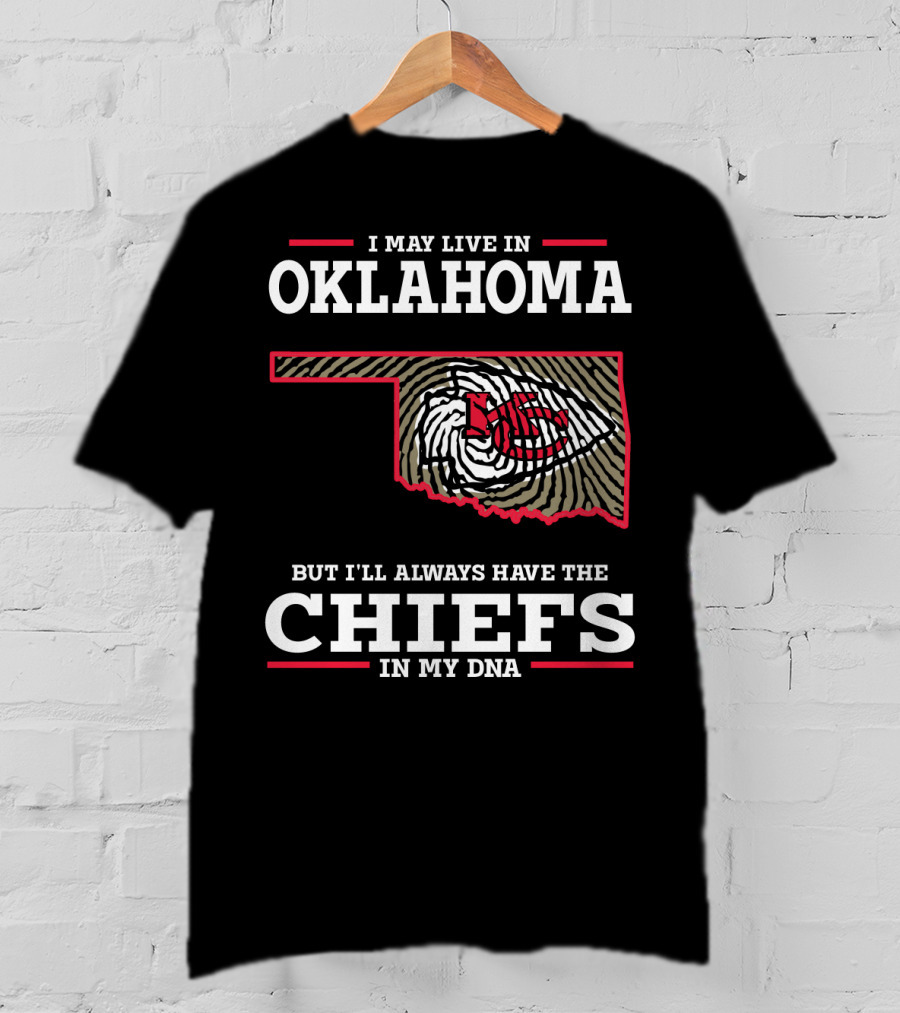 Oklahoma Roots Chiefs Pride Forever In My Dna T-Shirt