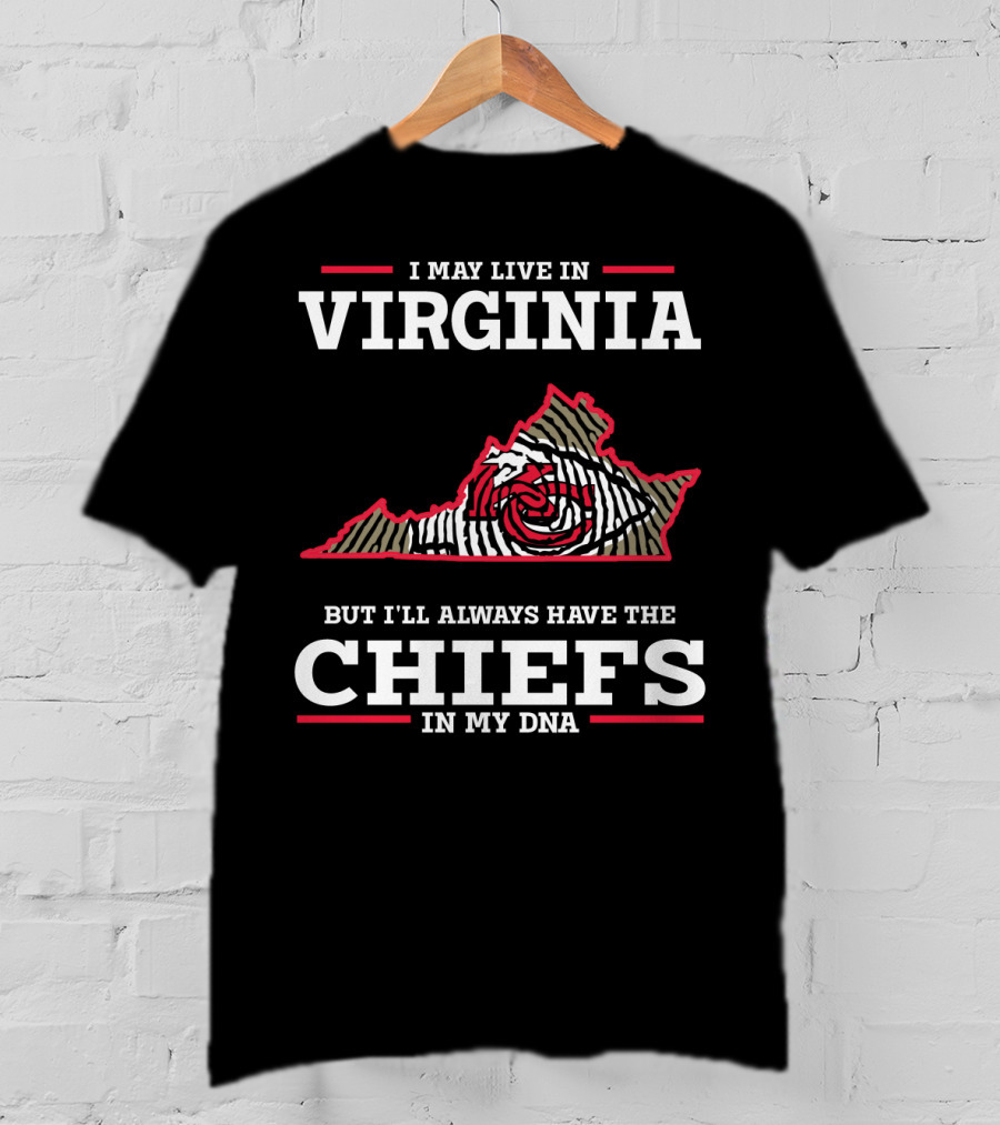 Virginia Chiefs IN My Dna T-Shirt