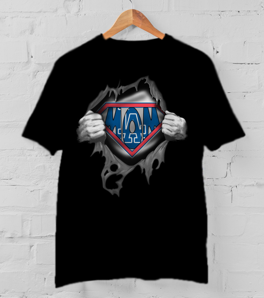 Super Mom LA Dodgers Logo Reveal T-Shirt