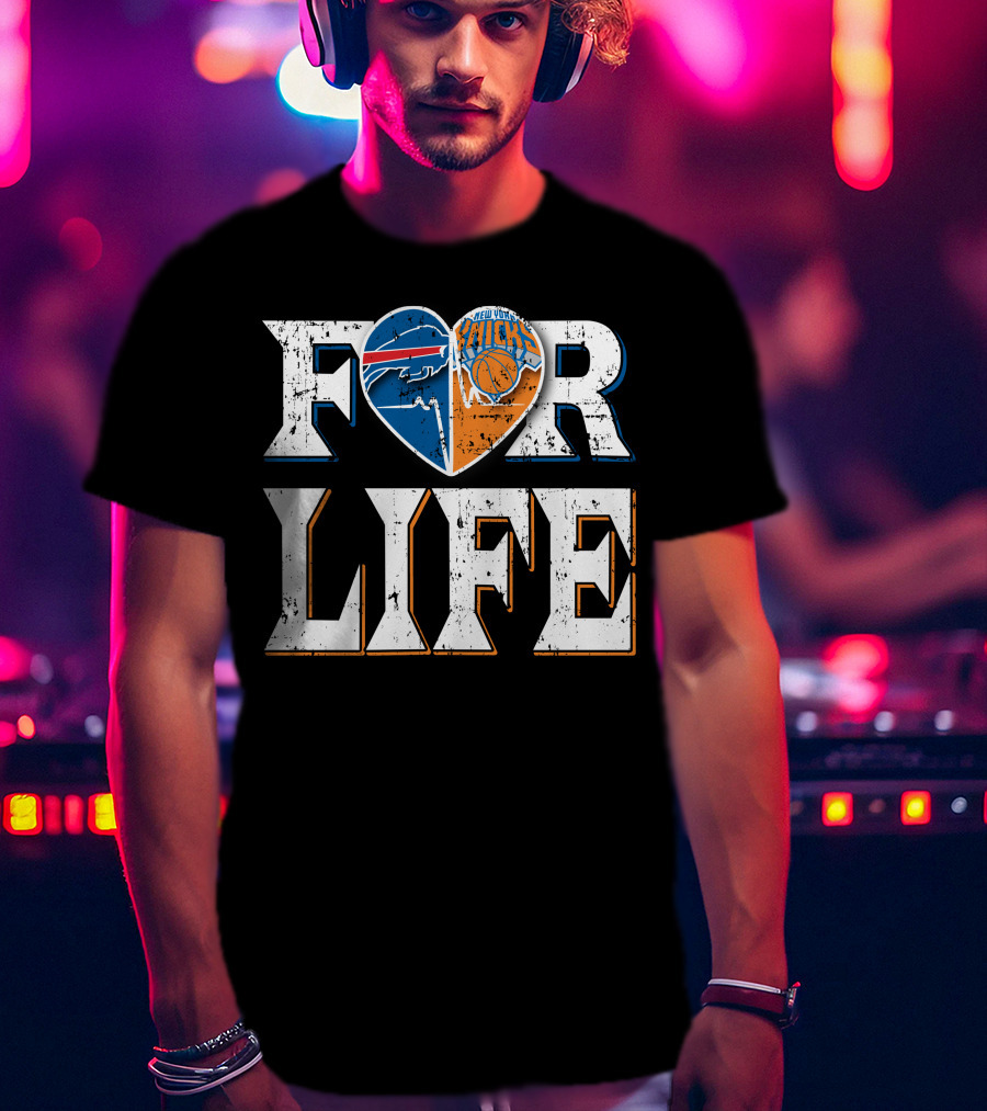 For Life Bills Knicks T-Shirt