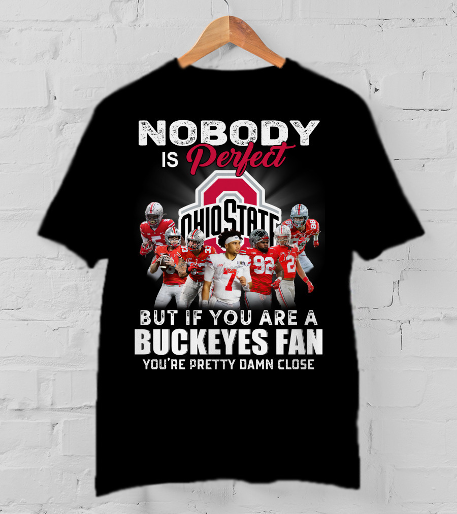 Ohio State Buckeyes Perfect Football Team Players T-Shirt