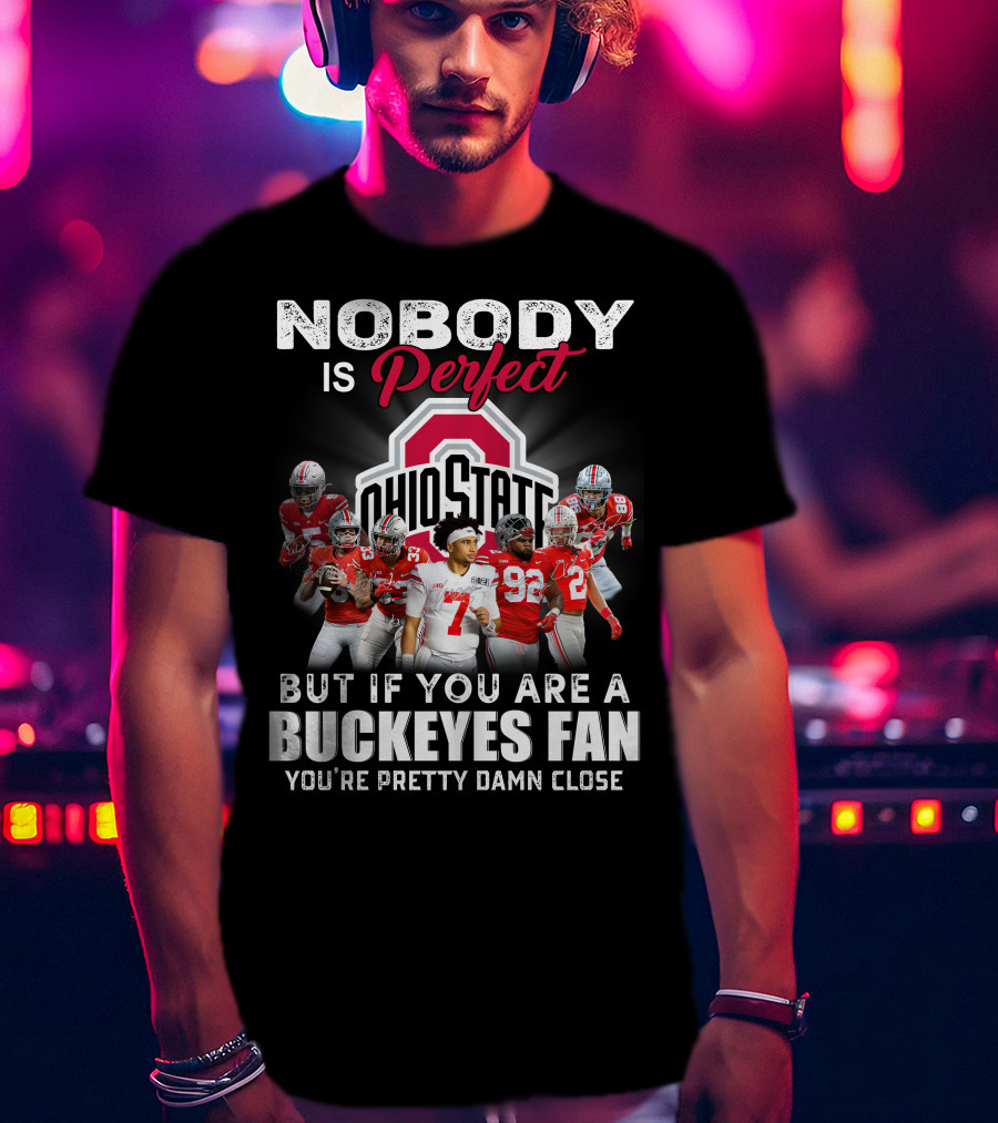 Ohio State Buckeyes Perfect Football Team Players T-Shirt