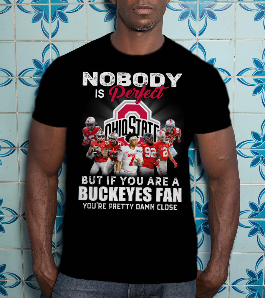 Ohio State Buckeyes Perfect Football Team Players T-Shirt