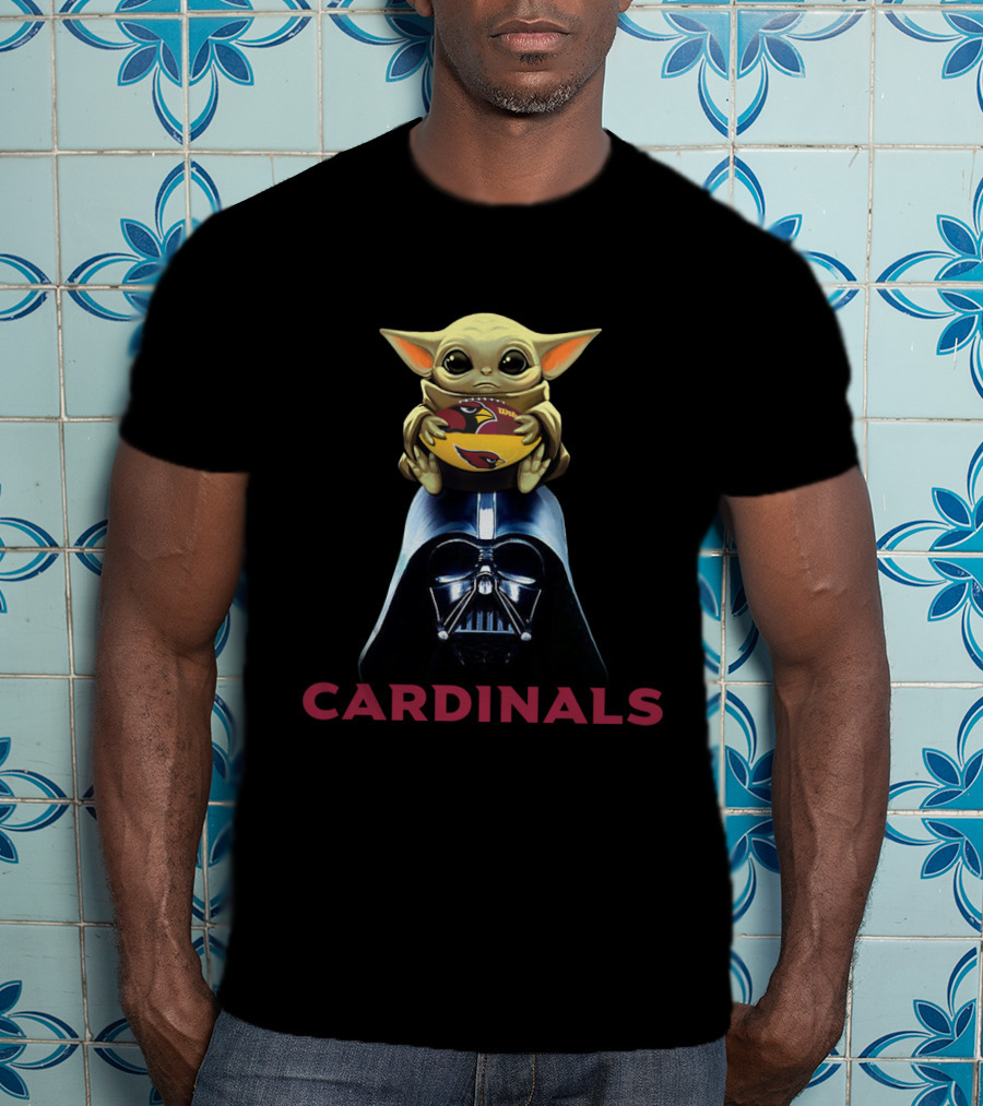 Nfl Ac Cardinals Baby Alien Dark Helmet T-Shirt