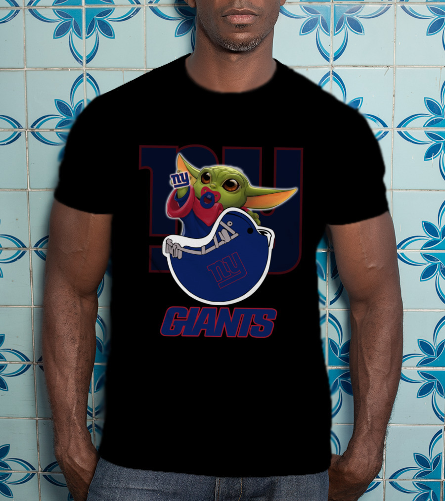 Nyg Giants Baby Yoda Ny Giants T-Shirt