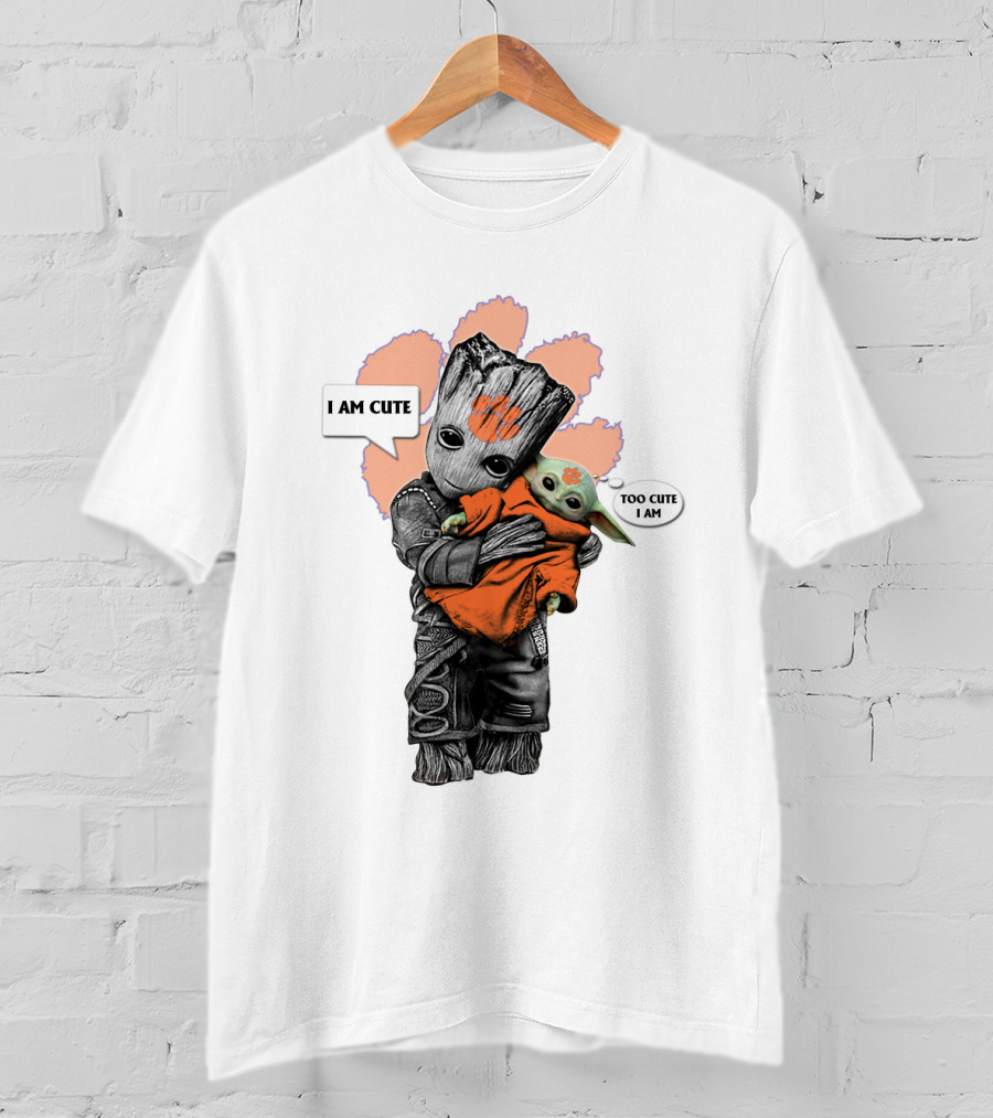 I AM CUTE TOO CUTE I AM CT 010 NCAA YodaST T-Shirt