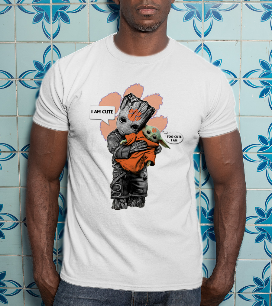 I AM CUTE TOO CUTE I AM CT 010 NCAA YodaST T-Shirt
