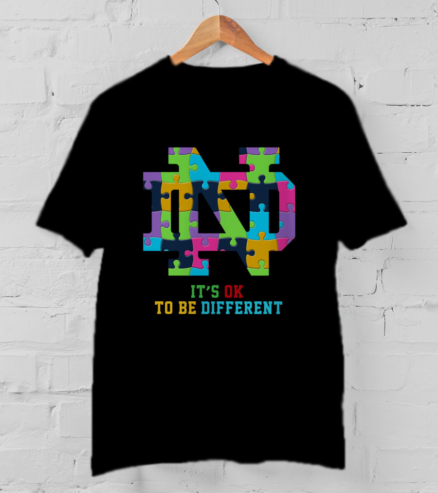 Nd Puzzle It's Ok To Be Different T-Shirt