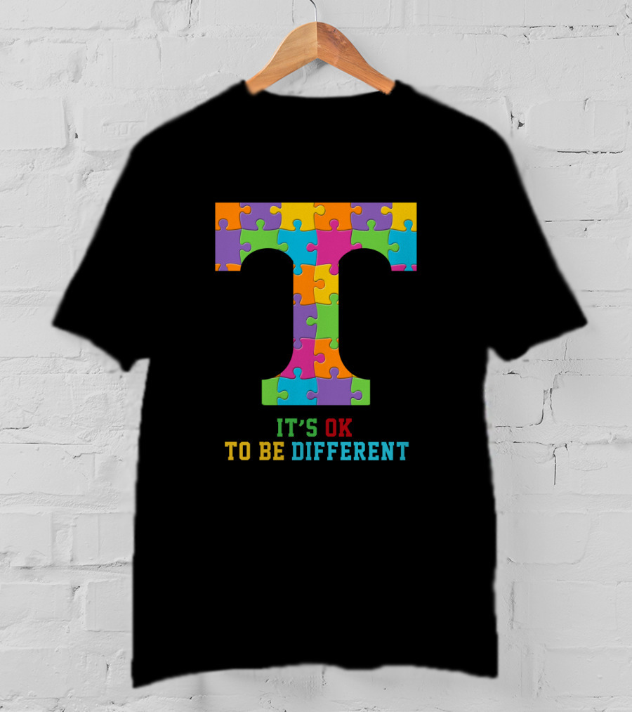It's Ok To Be Different Puzzle T T-Shirt