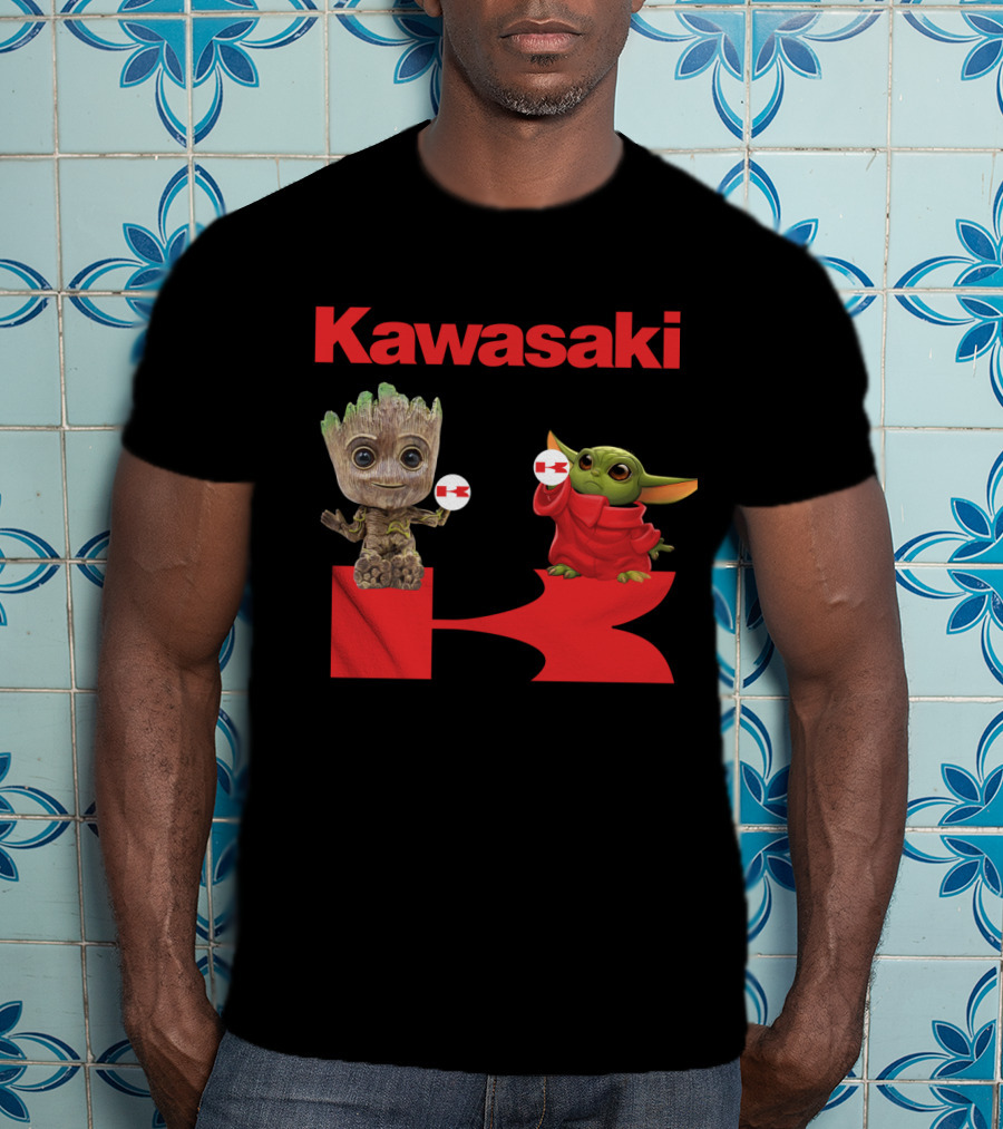 Kawasaki Groot Yoda Dh T-Shirt