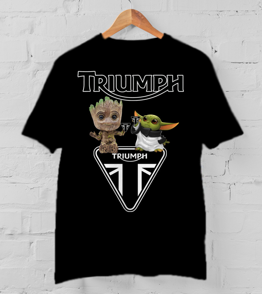 Triumph Groot Yoda Dh 21 Logo Collaboration T-Shirt