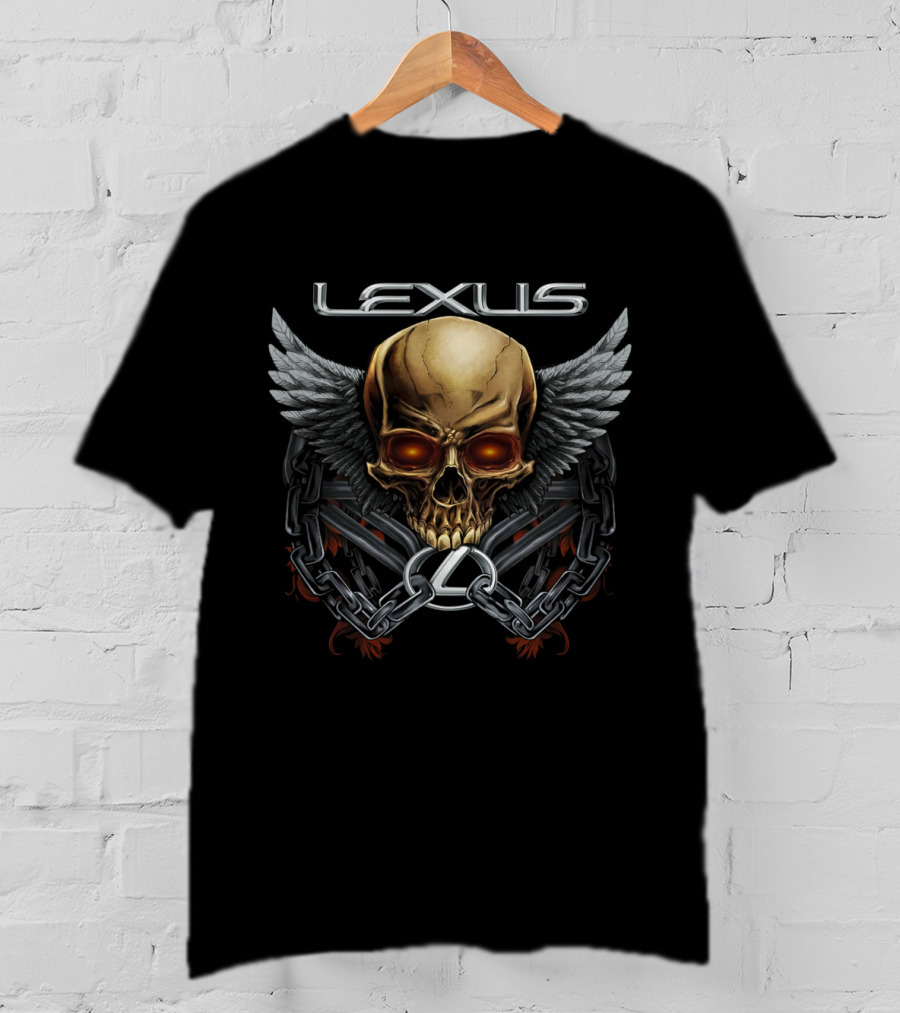 Lexus Skull Wings Chains T-Shirt