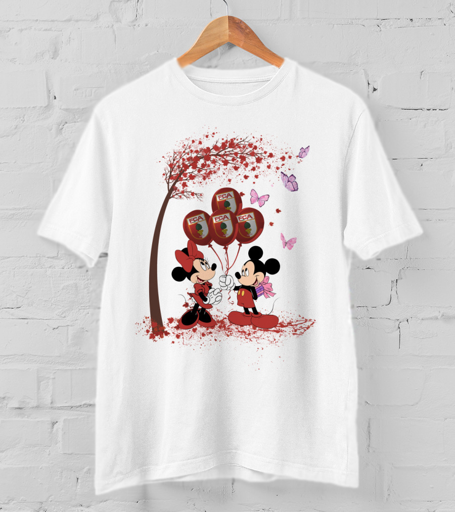 DH 29 Bundesliga FC Augsburg FCA Balloons With Mice And Tree T-Shirt