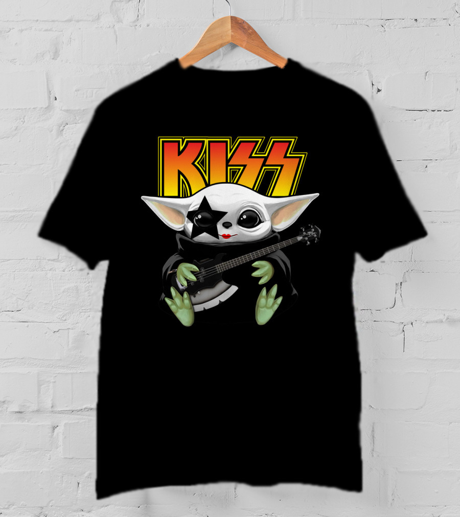KISS Baby Alien Guitar Paul Stanley T-Shirt