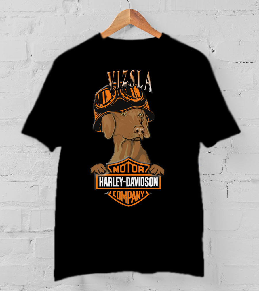 Harley Davidson Vizsla Motorcycle Company T-Shirt