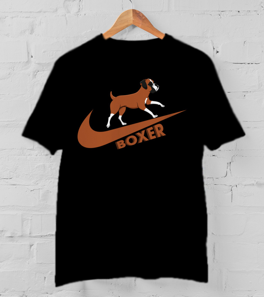 Boxer Nike Dog T-Shirt