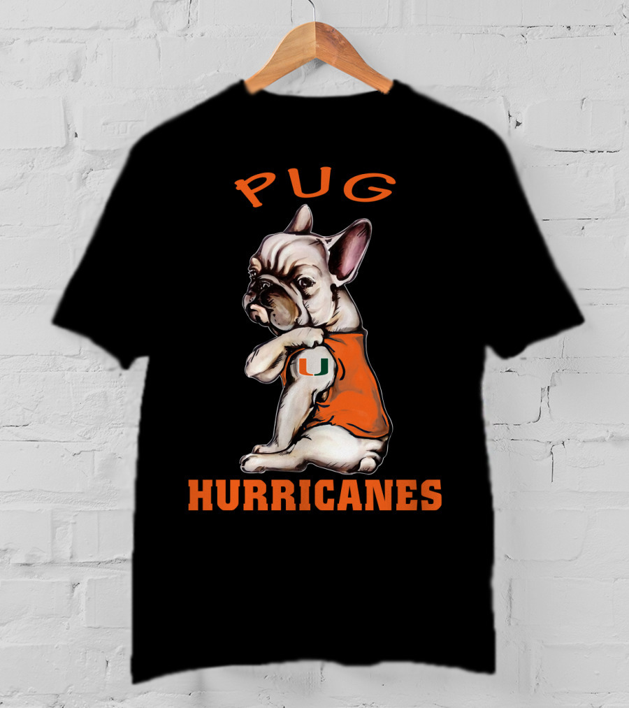 Pug Hurricanes Ncaa Mh T-Shirt