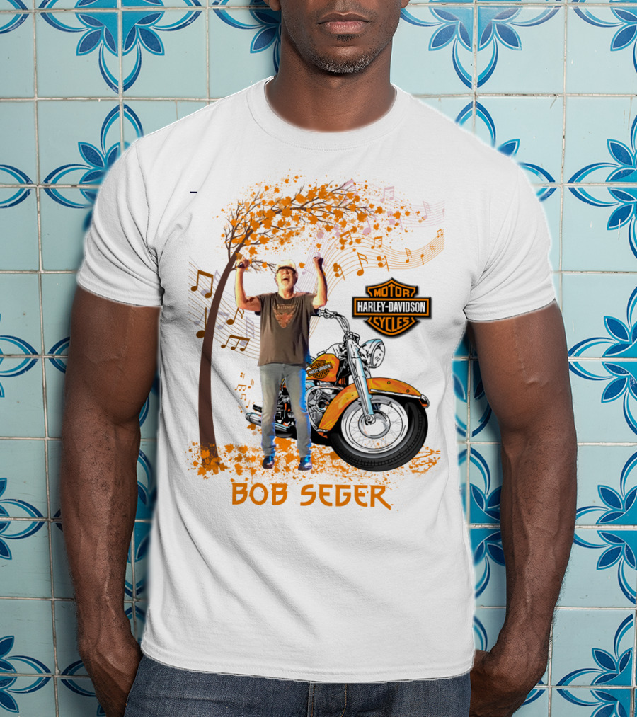 Bob Seger Harley Davidson Motorcycles Music Celebration T-Shirt