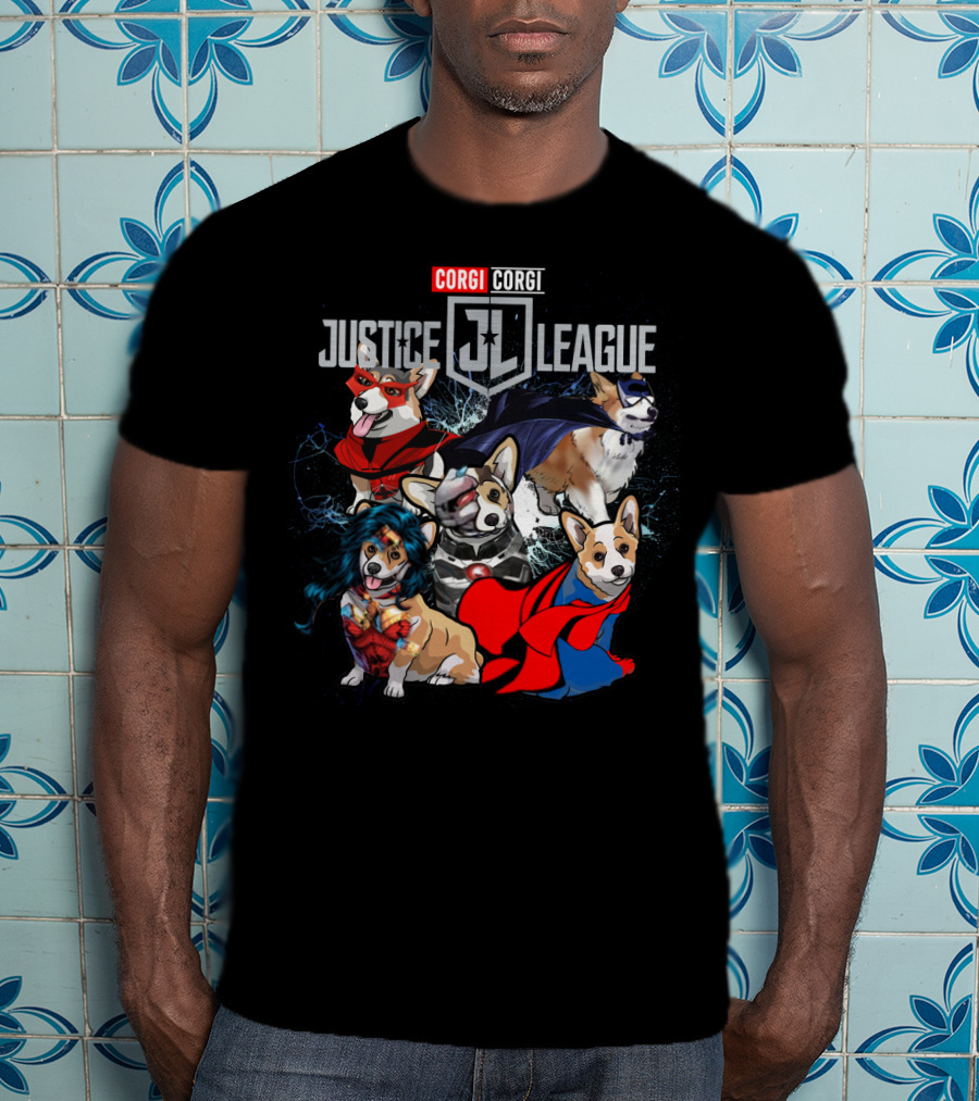 Corgi Justice League Superhero Dh 55 Jl T-Shirt