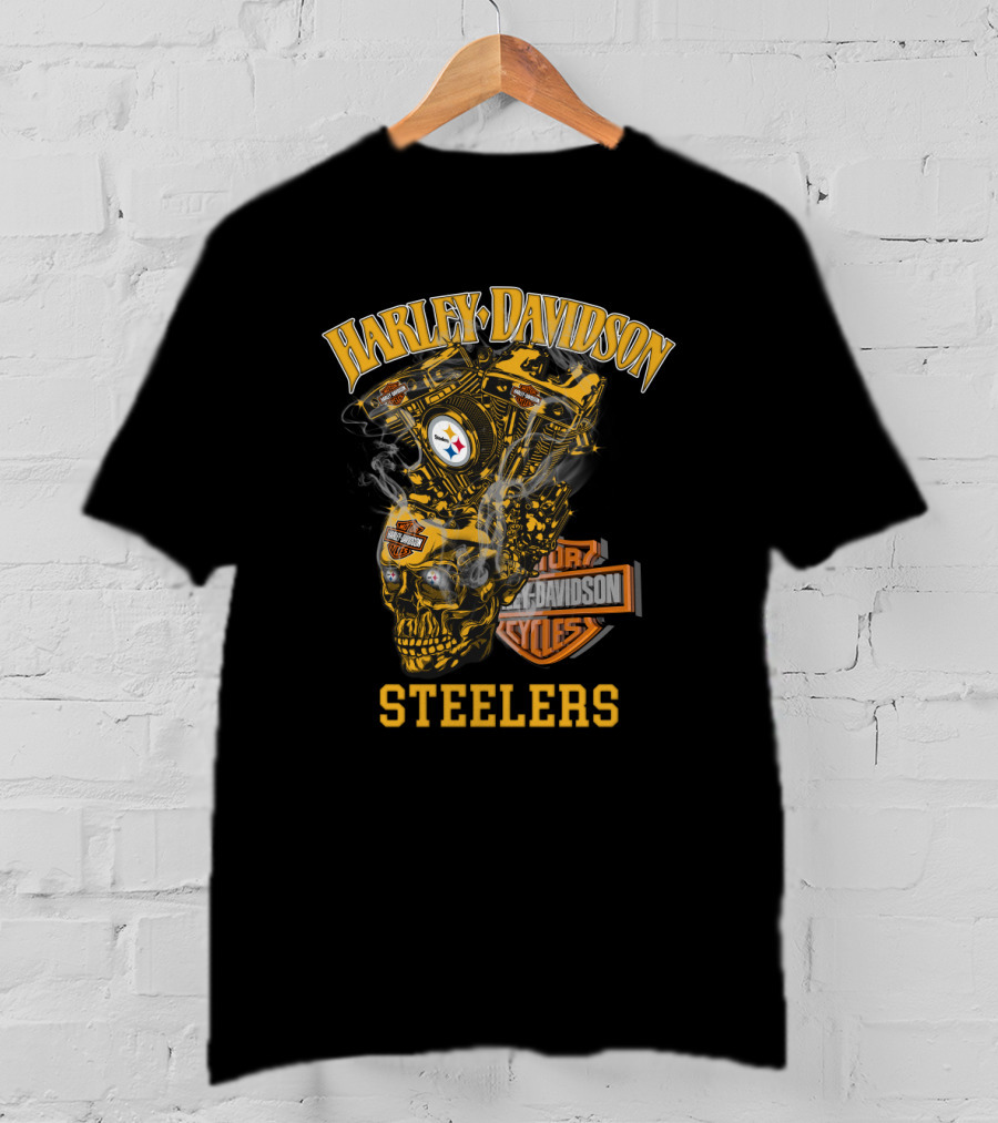Harley Davidson Steelers Pittsburgh Hd 70 T-Shirt