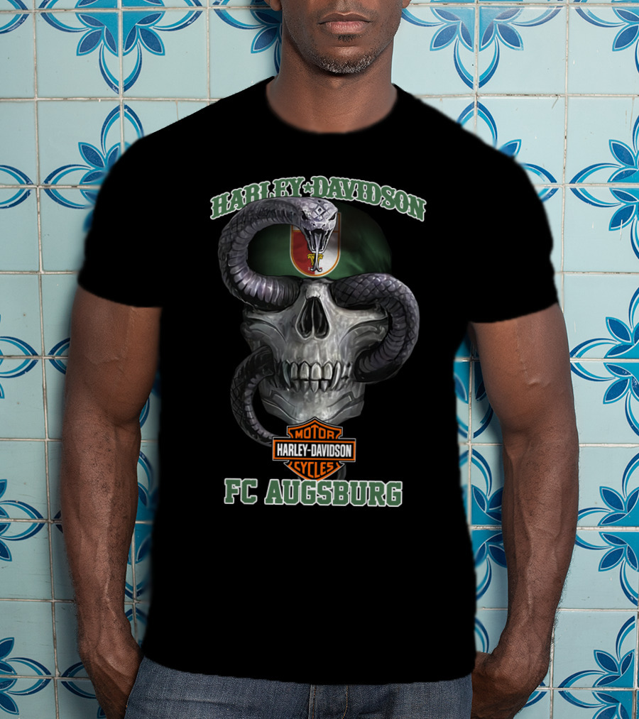 Harley Davidson Motor Cycles Fc Augsburg T-Shirt