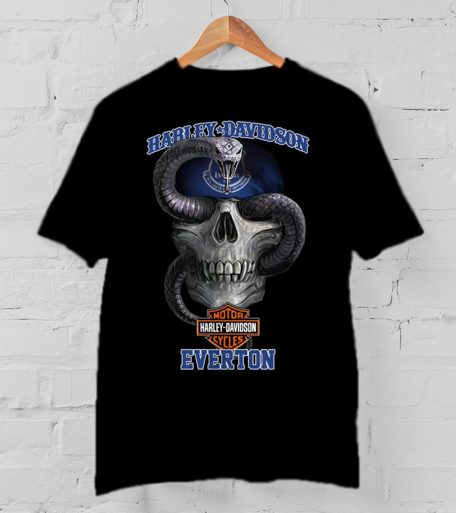 Harley Davidson Motor Cycles Everton T-Shirt