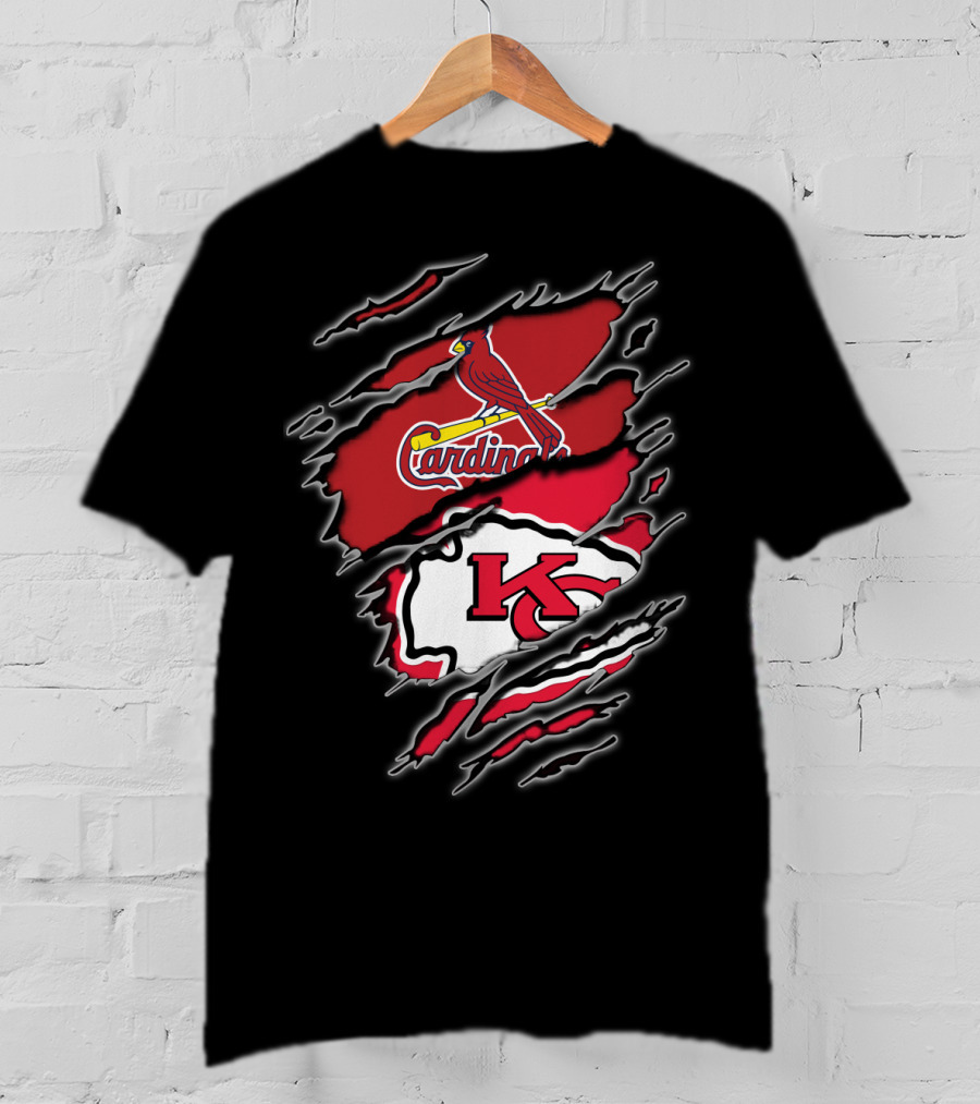 Cardinals Chiefs Fan Gear T-Shirt