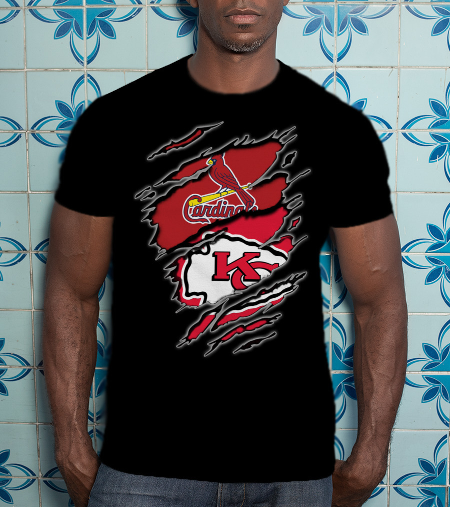 Cardinals Chiefs Fan Gear T-Shirt