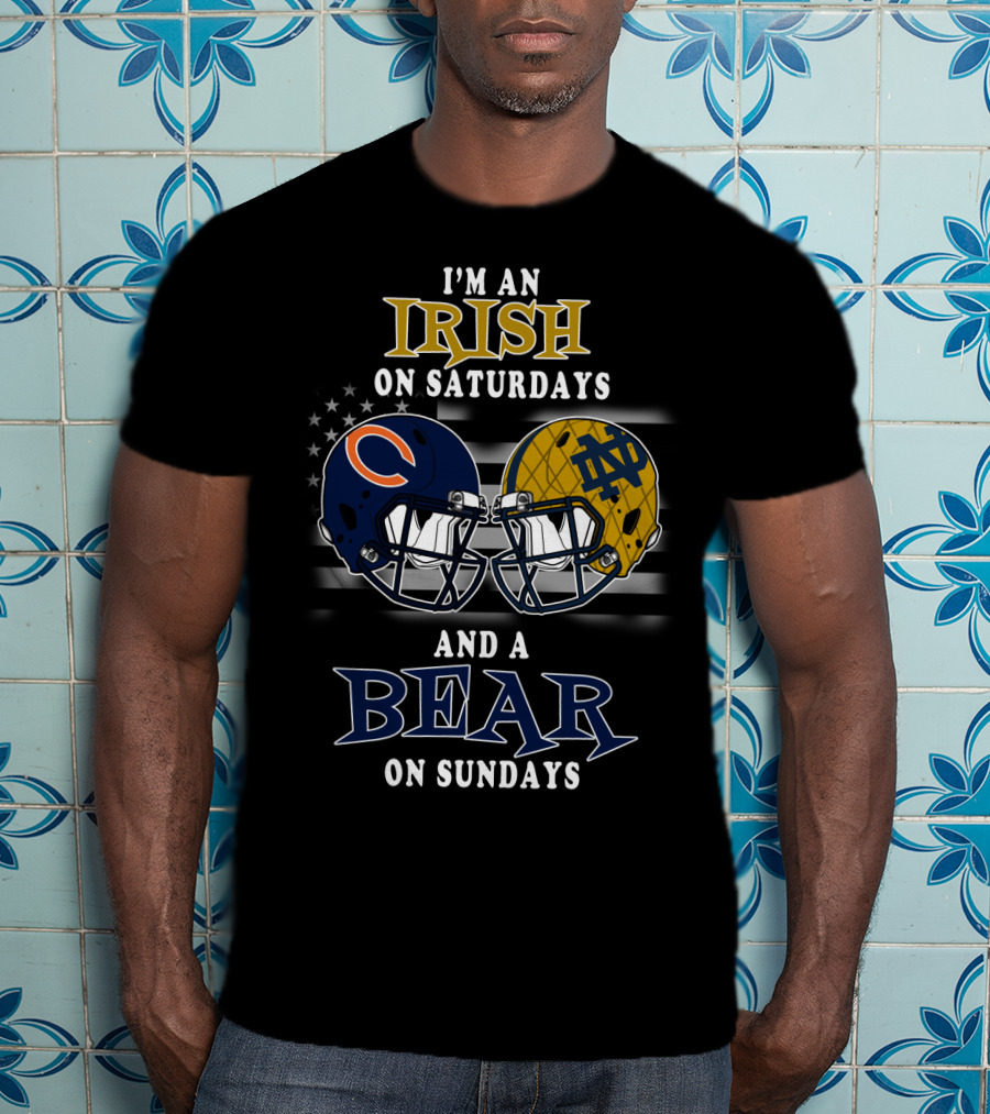 I'm An Irish On Saturdays And A Bear On Sundays T-Shirt