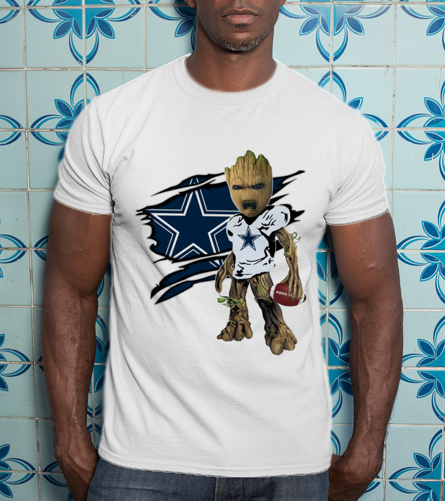 I AM Cowboys Fan's Football Character Star Team T-Shirt