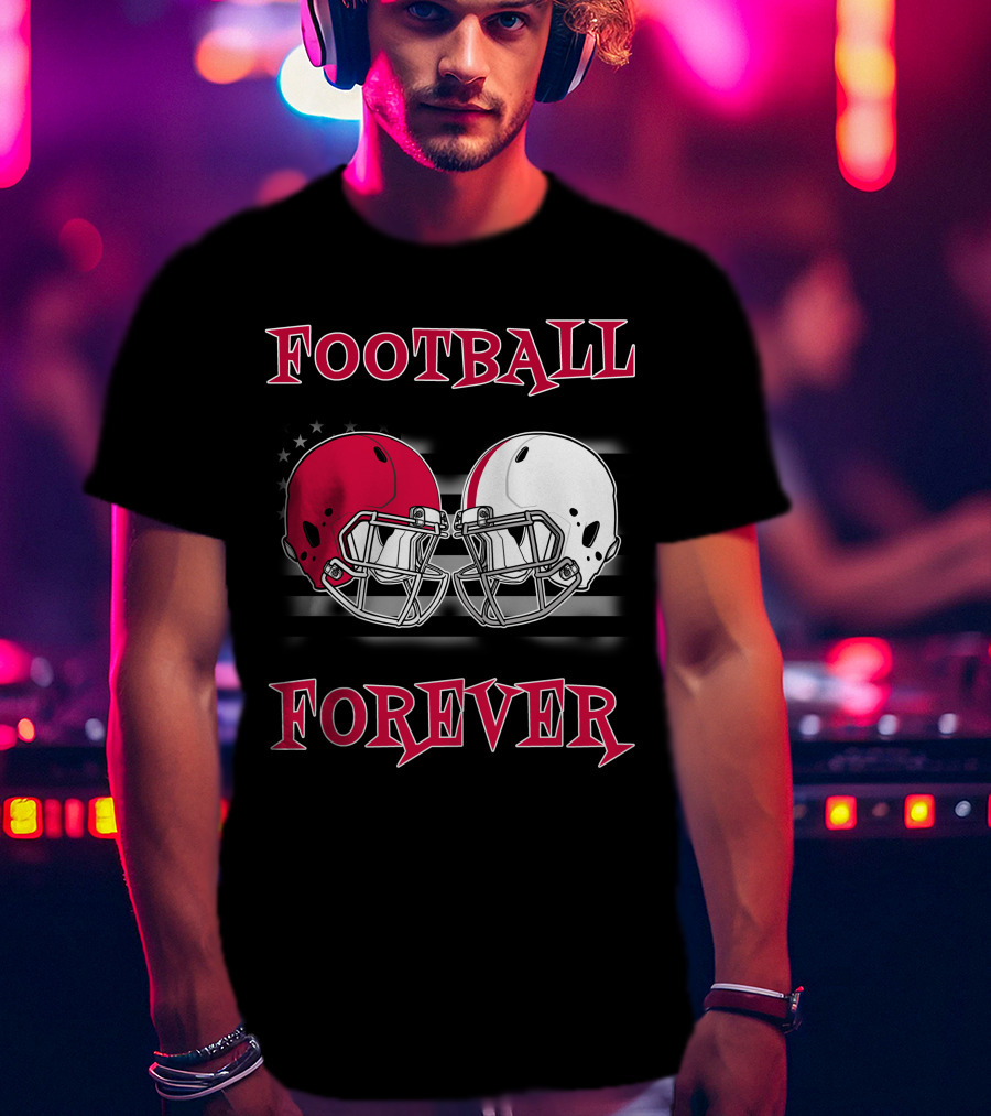 Football Forever Helmet Rivalry T-Shirt