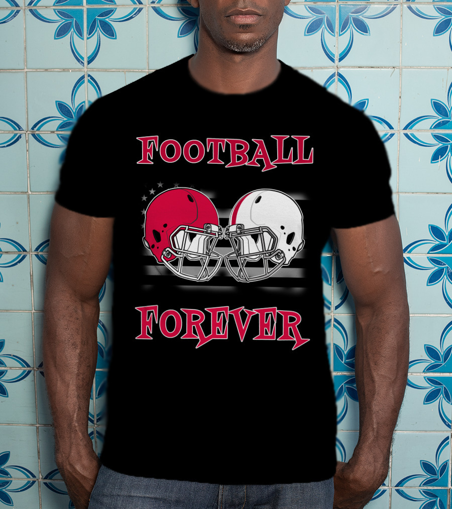 Football Forever Helmet Rivalry T-Shirt