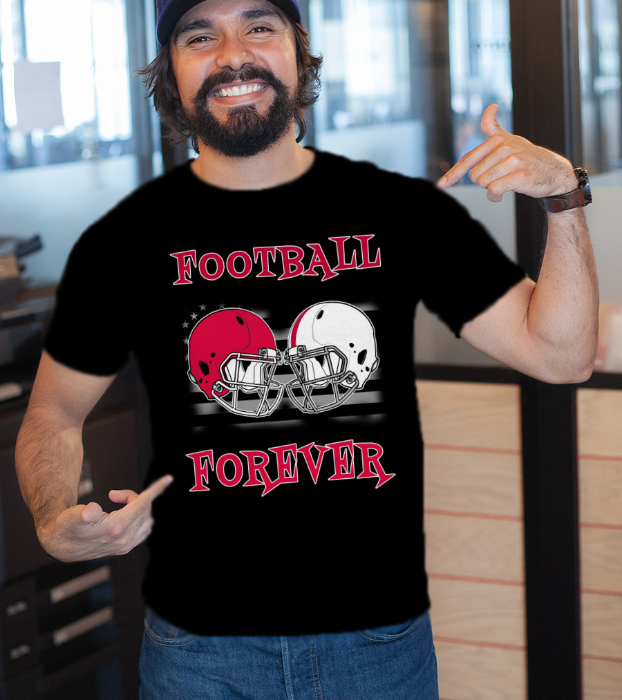 Football Forever Helmet Rivalry T-Shirt