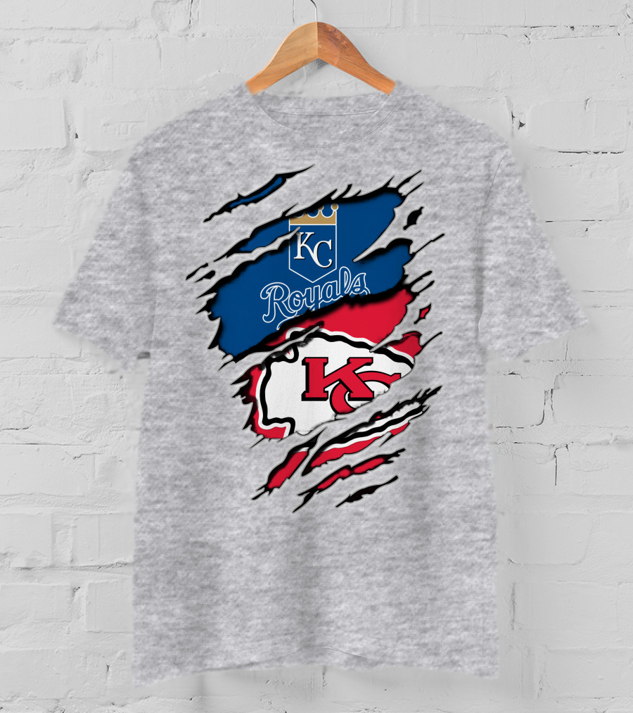 KC Chiefs Royals Combined T-Shirt