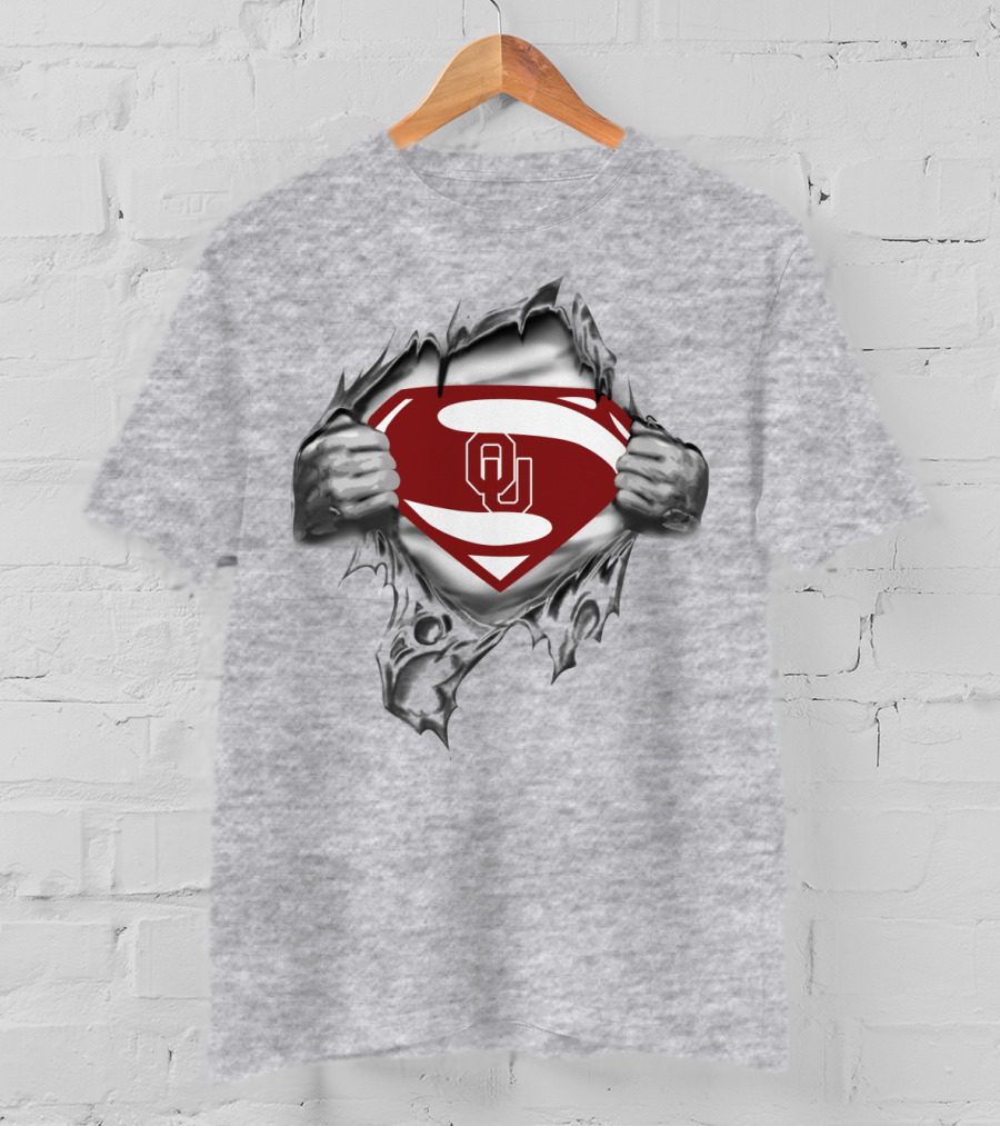 Super Sooners OU Chest Emblem T-Shirt