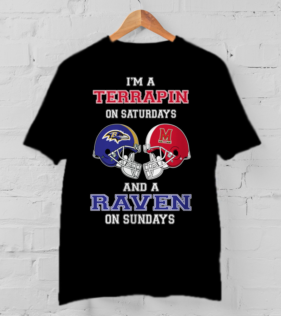 I'm A Terrapin On Saturdays And A Raven On Sundays T-Shirt