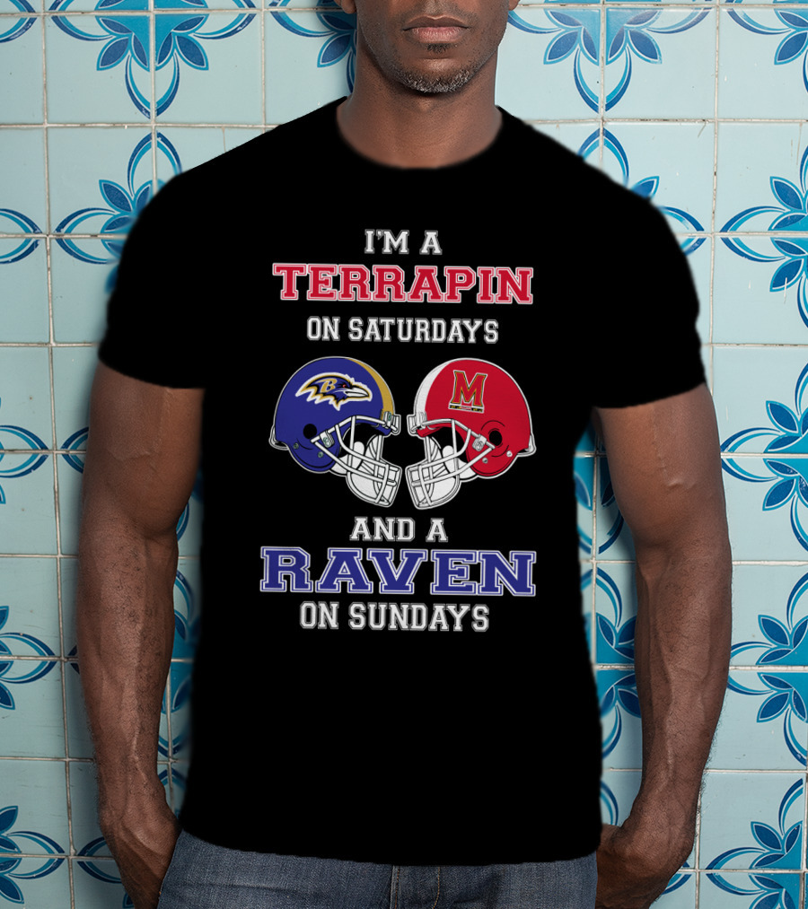 I'm A Terrapin On Saturdays And A Raven On Sundays T-Shirt
