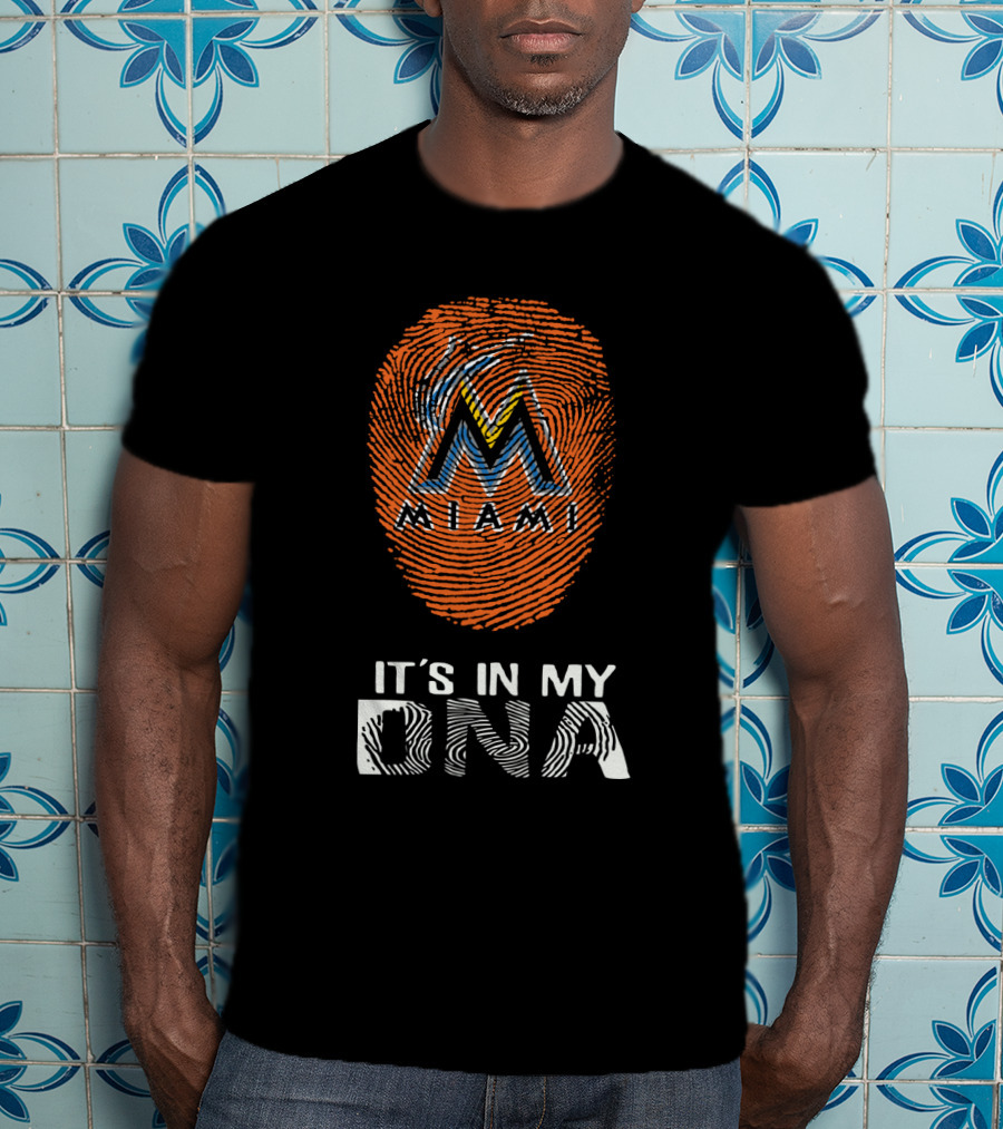 Miami Marlins It's In My DNA T-Shirt
