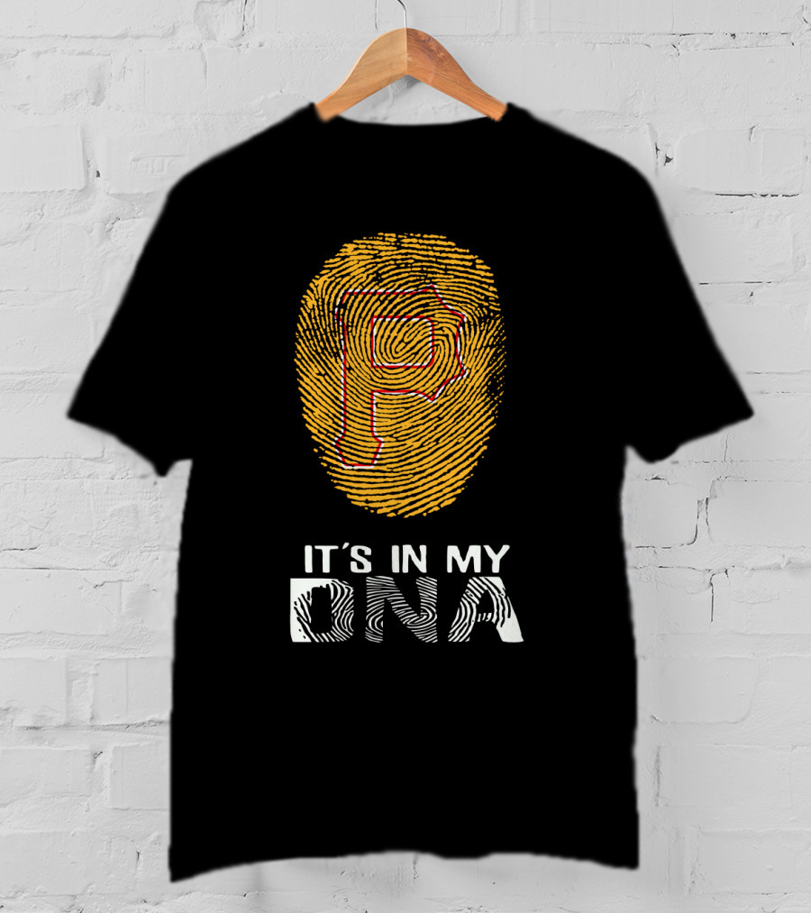 Pirates P It's In My DNA Fingerprint T-Shirt