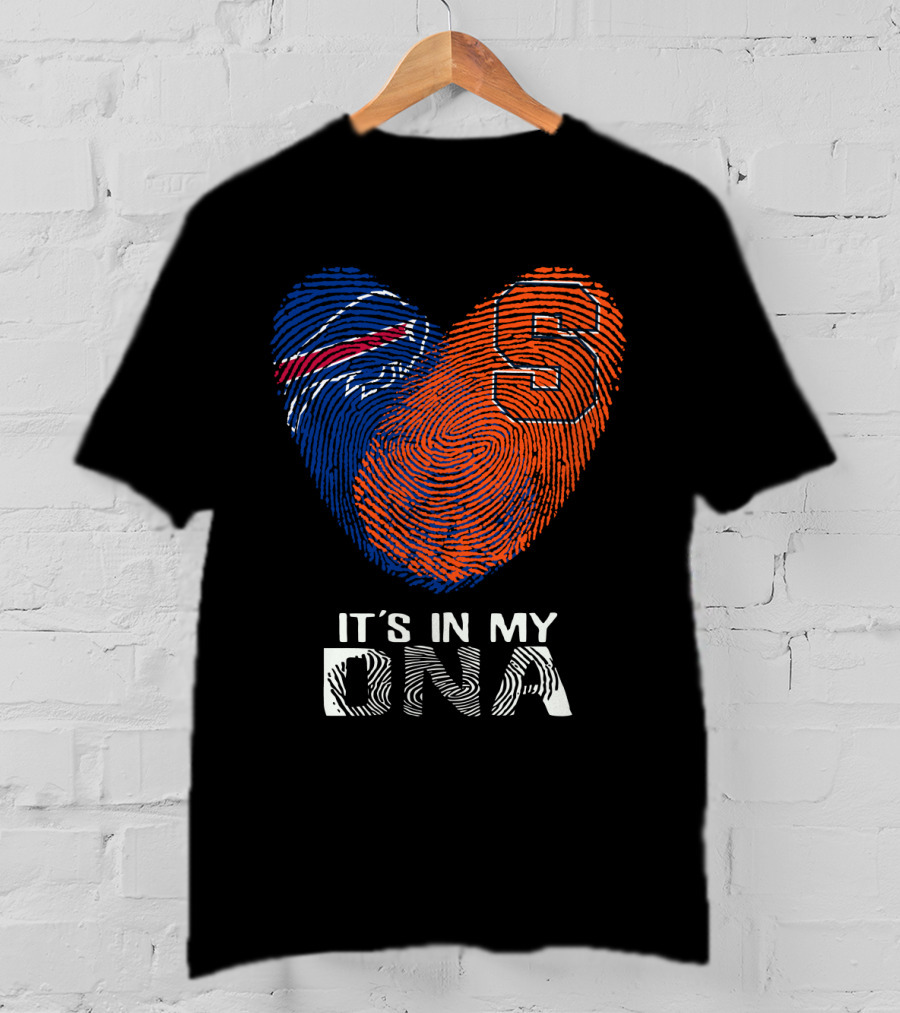 Buffalo Bills Syracuse DNA Fingerprint T-Shirt
