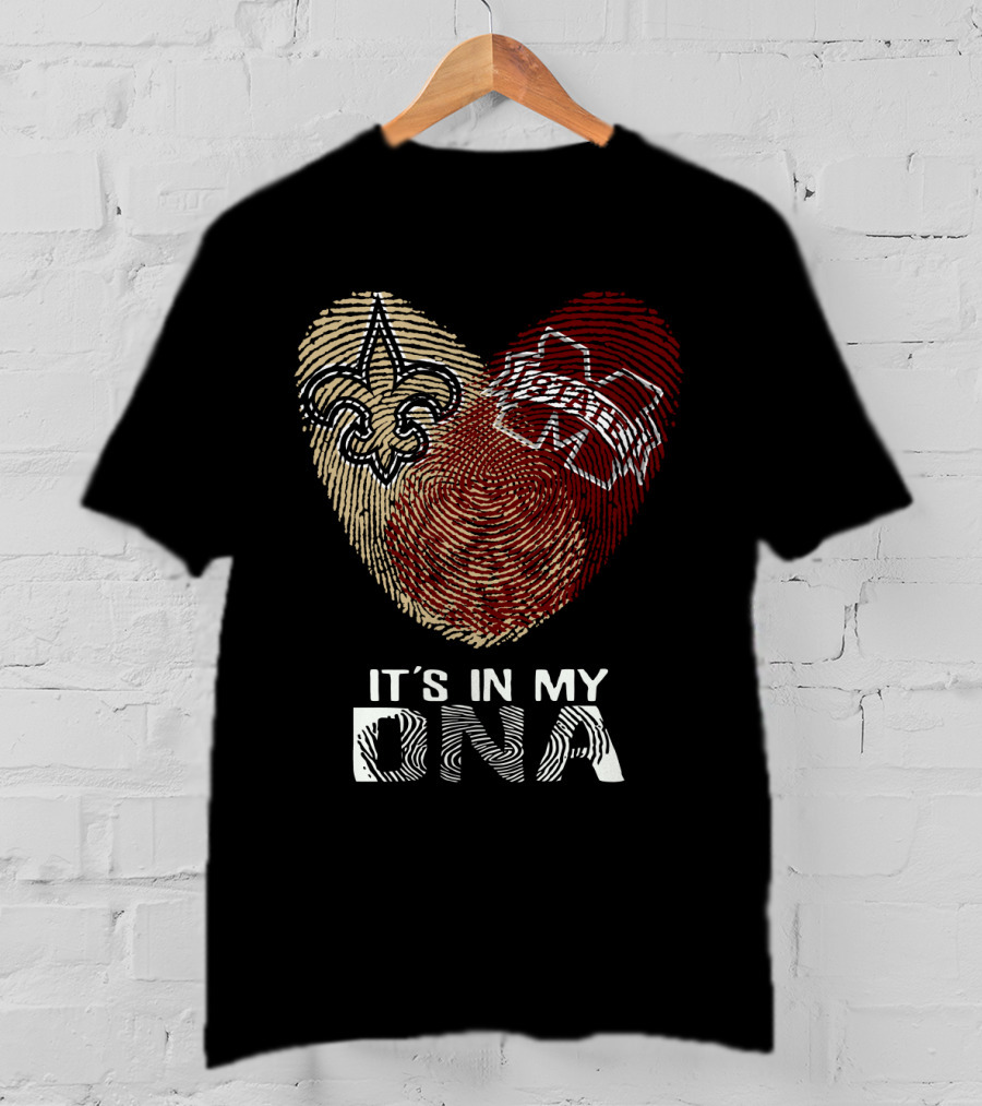 Saints Mississippi State It's In My DNA T-Shirt