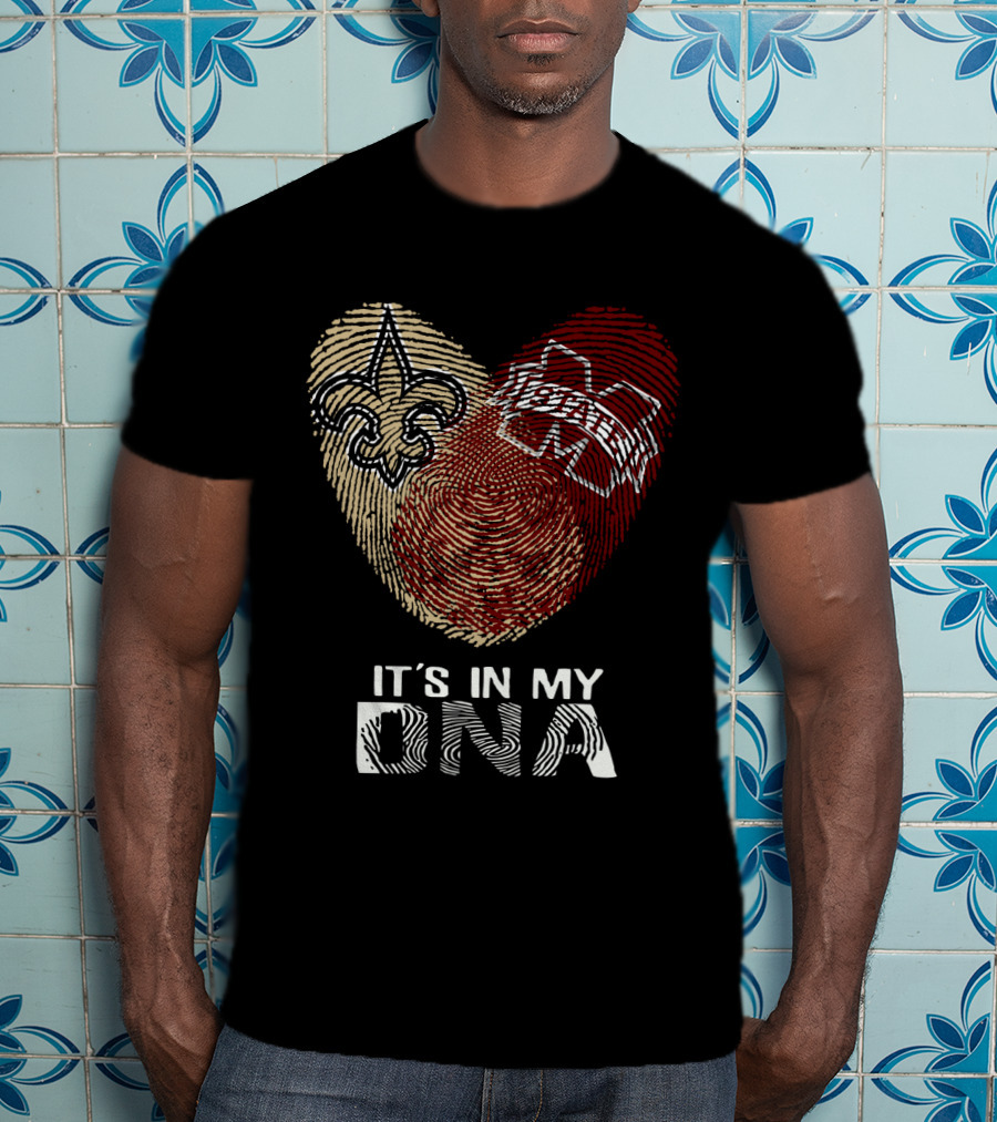 Saints Mississippi State It's In My DNA T-Shirt