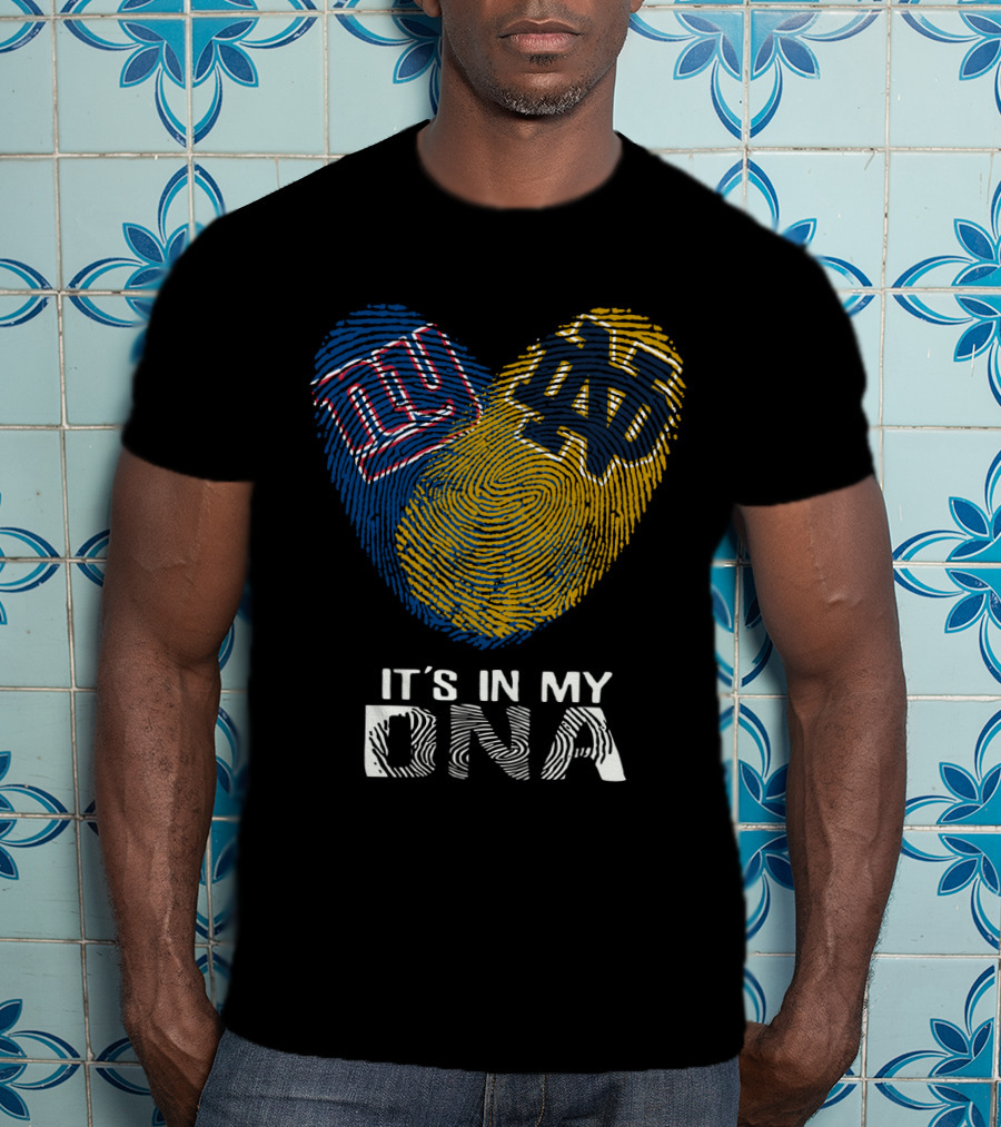 Giants Notre Dame NY ND It's In My DNA T-Shirt
