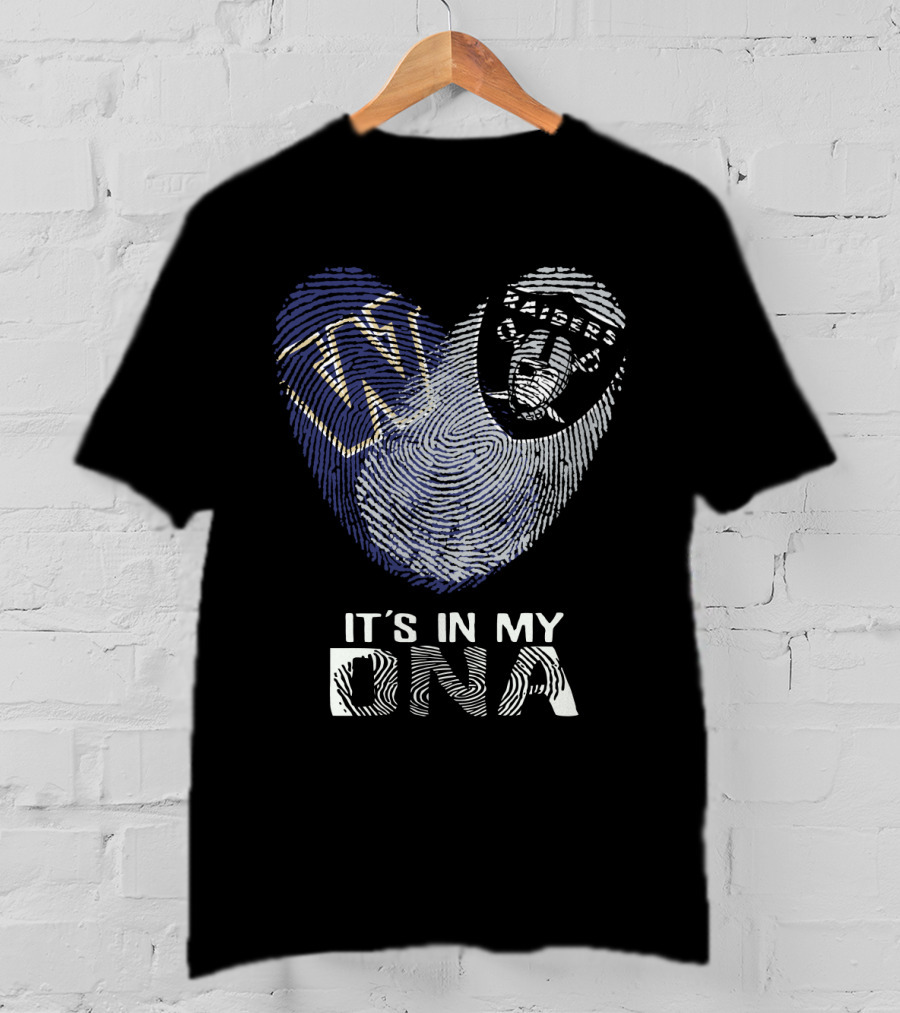 Raiders Huskies W It's In My DNA T-Shirt