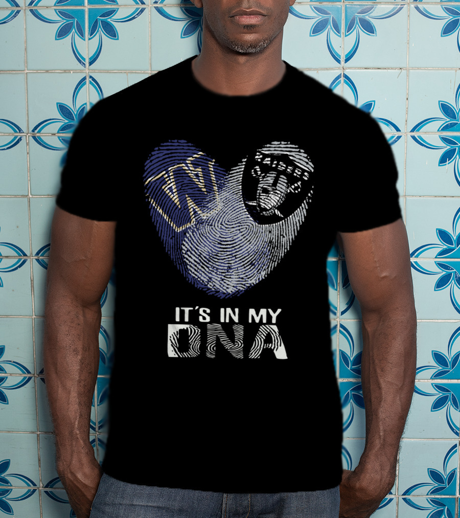 Raiders Huskies W It's In My DNA T-Shirt