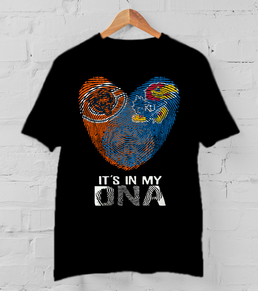 Bears KU Jayhawks It's In My DNA T-Shirt