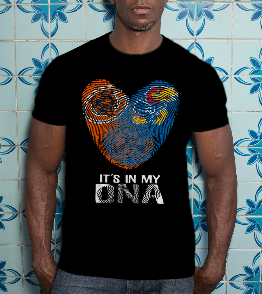 Bears KU Jayhawks It's In My DNA T-Shirt